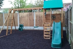 Woodland Brown Eco Play Rubber Chippings