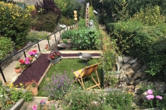 autumn plum rubber chippings