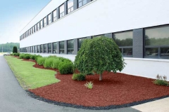 Firebrick Red Eco Bark Rubber Chippings
