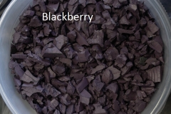 blackberry rubber chippings