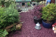 Autumn Plum Eco Bark Chippings