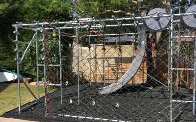 Eco Chippings used for Ninja Warrior project